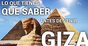 Las pirámides de Giza, Egipto. Visitarlas y no morir en el intento (Imágenes Con Drone)