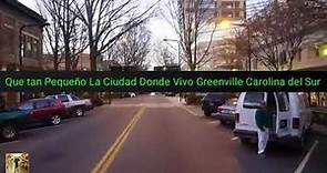 Ciudad De Greenville Carolina del sur Estados Unidos Tan Pequeño La Ciudad