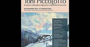 Conf Stampa Mostra Toni Piccolotto - Crocetta del Montello @valdotv #valdotv