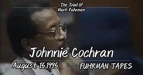 Trial of Mark Fuhrman. Fuhrman Tapes.