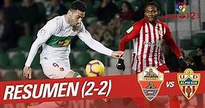 Resumen de Elche CF vs UD Almería (2-2)