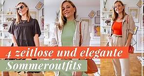 4 zeitlose und elegante Sommeroutfits + Ana Luisa Schmuck: Das sind meine Style Must-haves 2023