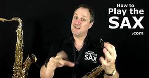 The Heat Is On Saxophone | How To Play The Saxophone