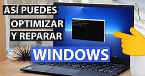Comandos para Optimizar y Reparar Windows desde CMD 😱