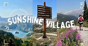 Sunshine Village in Summer // Let's visit the must-see Sunshine Meadows in Banff National Park 🌼