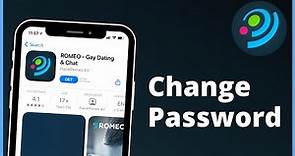 How To Change Password In Romeo Dating App