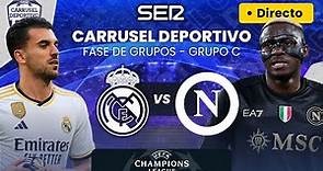 🏆⚽️ REAL MADRID vs NÁPOLES | Fase de Grupos UEFA Champions League EN DIRECTO