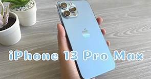 iPhone 13 Pro Max Sierra Blue Unboxing