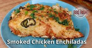 Gringo Smoked Chicken Enchiladas