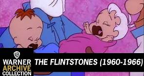 Pebbles and Bamm-Bamm become parents! | The Flintstones | Warner Archive