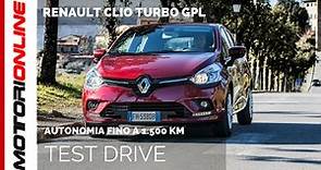 Renault Clio Turbo GPL, Test Drive Preview | Pregi e difetti
