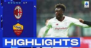 Milan-Roma 2-2 | Abraham scores in injury time! Goals & Highlights | Serie A 2022/23