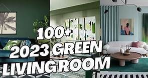 100+ Green Living Room Decor Ideas. Living Room Design and Inspiration with Green Shades.