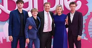 Will Ferrell Steps Out With Wife and Kids in Rare Family Sighting at 'Barbie' London Premiere