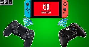 Easy Way To Use Your PS4/Xbox One Controller On Your Nintendo Switch Wireless