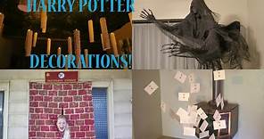 How to Make The Best Harry Potter Decorations - Party Ideas!