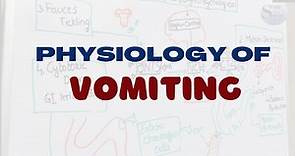 PHYSIOLOGY OF VOMITING ||VOMITING|| PHYSIOLOGY