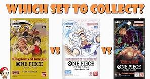 Which One Piece Set to Invest in (Collect)!? OP-04 or OP-05 or OP-06? (One Piece TCG News)