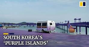 From rice to shoes, these South Korean towns become ‘Purple Islands’