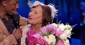 Dorothy Williams Nick Golden Buzzer 90 Year Old Dancer Quarter Finals 1 AGT 2016