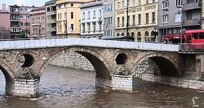The Latin Bridge in Sarajevo where World War I began: A Minute Away