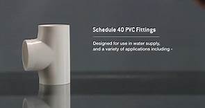 Charlotte Pipe 3/4 in. x 1/2 in. PVC Schedule 40 Reducer Bushing PVC 02112 1600HD