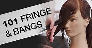 How to Cut Bangs | Fringe 101 Haircutting Tutorial | Kenra Professional