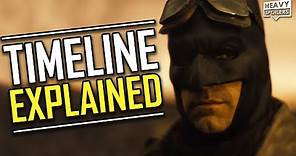 JUSTICE LEAGUE Knightmare Timeline Explained | Full Story And The Original DCEU Plan By Zack Snyder