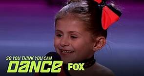 Cuteness Overload From "The Next Generation: Auditions #2" | SO YOU THINK YOU CAN DANCE