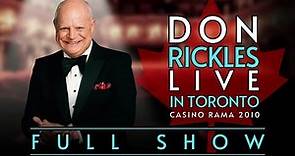 Don Rickles Live in Casino Rama 2010 (Full Show)