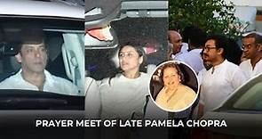 Salman Khan, Aamir Khan, Rani Mukerji And Others At Prayer Meet For Pamela Chopra