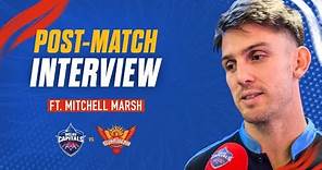 Post-Match Interview ft. Mitchell Marsh | IPL 2023 | DC vs SRH