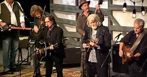 Mr Bojangles, John McEuen, Jeff Hanna, founders of Nitty Gritty Dirt Band, at Music City Roots