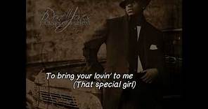 Donell Jones - Special Girl (Lyrics Video)