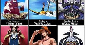 One Piece - Navios, nomes e seus Capitões - Tripulação - PT - BR - Oficial