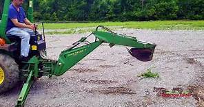 John Deere 855 with Loader and Backhoe For Sale