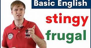 Stingy and Frugal Difference, Meaning, and Pronunciation with Example English Sentences