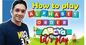 How to Play Alphabet Order | abcya.com