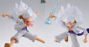 New one piece monkey d luffy gear 5 action figure revealed by sh figuarts