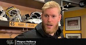 Magnus Hellberg on Debut with Penguins