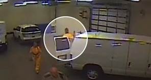 Footage revealed of chilling deadly inmate escape in Iowa