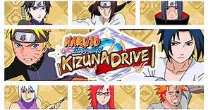 Naruto Shippuden Kizuna Drive All Characters | Todos los Personajes