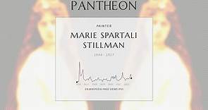 Marie Spartali Stillman Biography | Pantheon