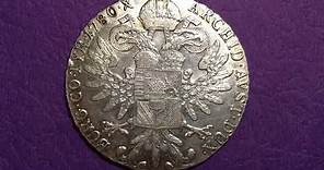 Austria 1 Thaler Maria Theresia !THIS IS A SILVER COIN BUT IT IS NOT A 1780 COIN!