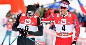 Alex Harvey skis to a cross country World Cup silver medal