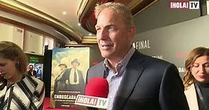 Kevin Costner presentó su nueva película en la capital española | ¡HOLA! TV
