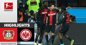 Bayer 04 Leverkusen - Eintracht Frankfurt | Highlights | Matchday 15 – Bundesliga 2023/24