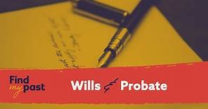 Wills & Probate Records | Findmypast