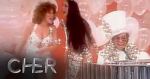 Cher - Medley (with Elton John, Bette Midler & Flip Wilson) (The Cher Show, 02/12/1975)