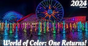 WORLD OF COLOR - ONE RETURNS | 2024